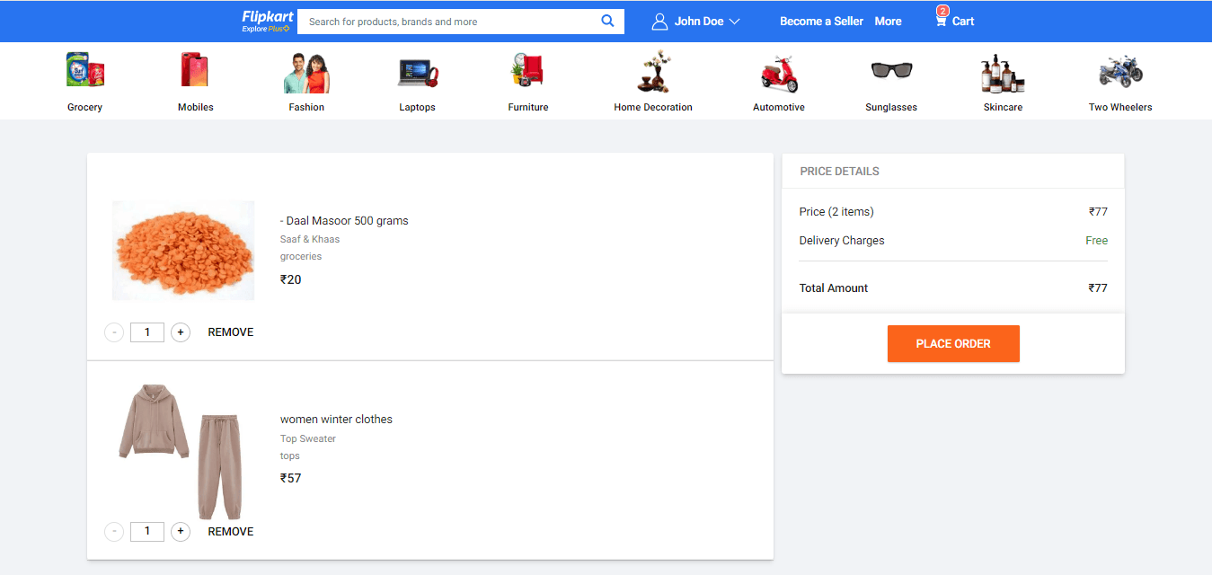 flipkart screenshot