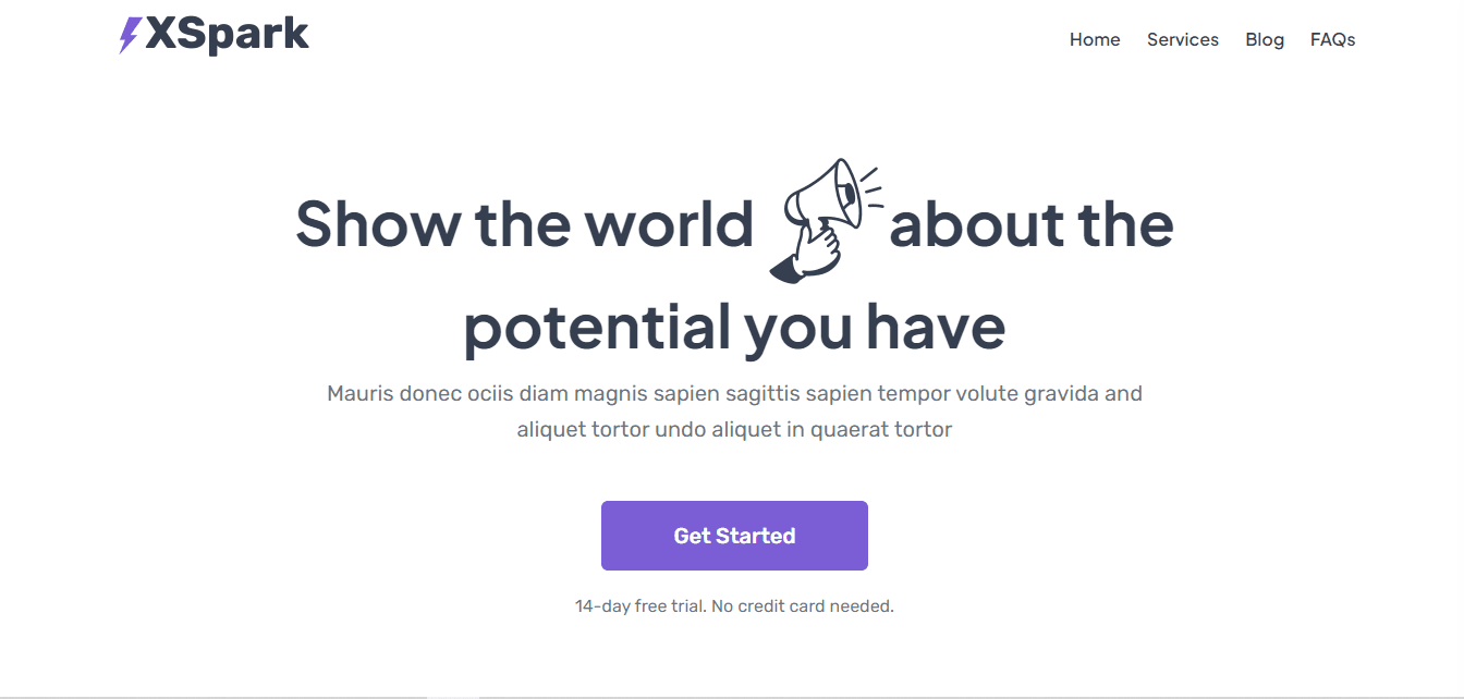 XSpark - Custom Wordpress theme. screenshot